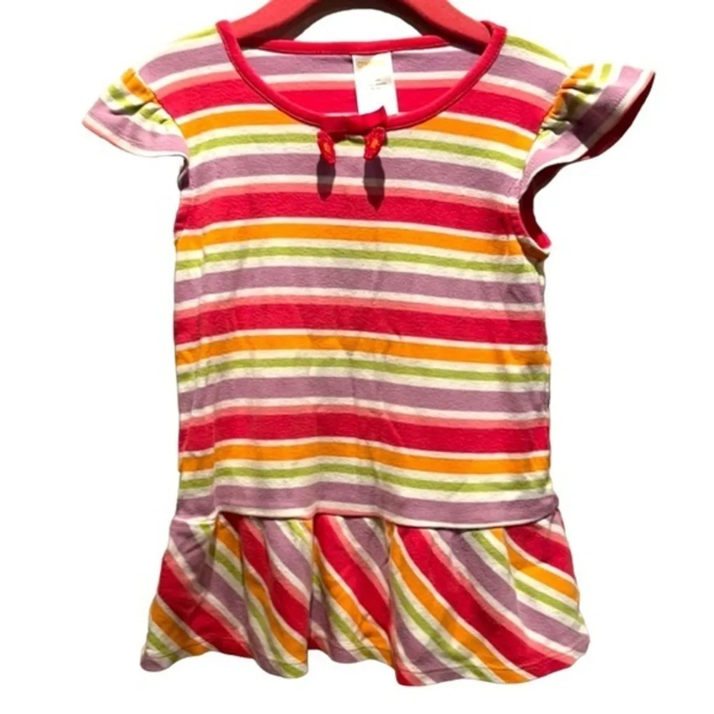 Gymboree Pretty Posies Girl’s Striped Shirt Size 4